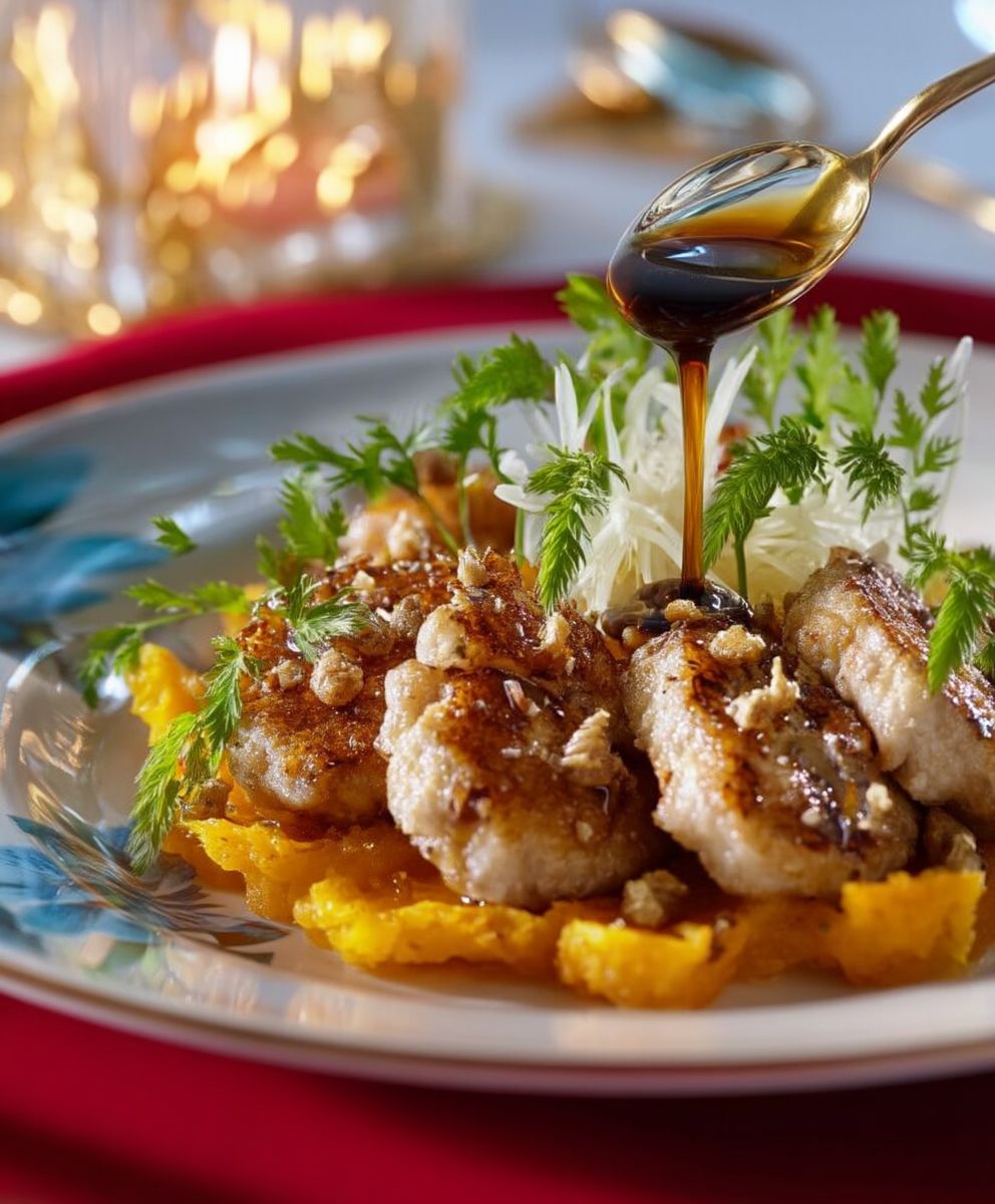 Ris de veau sauce café