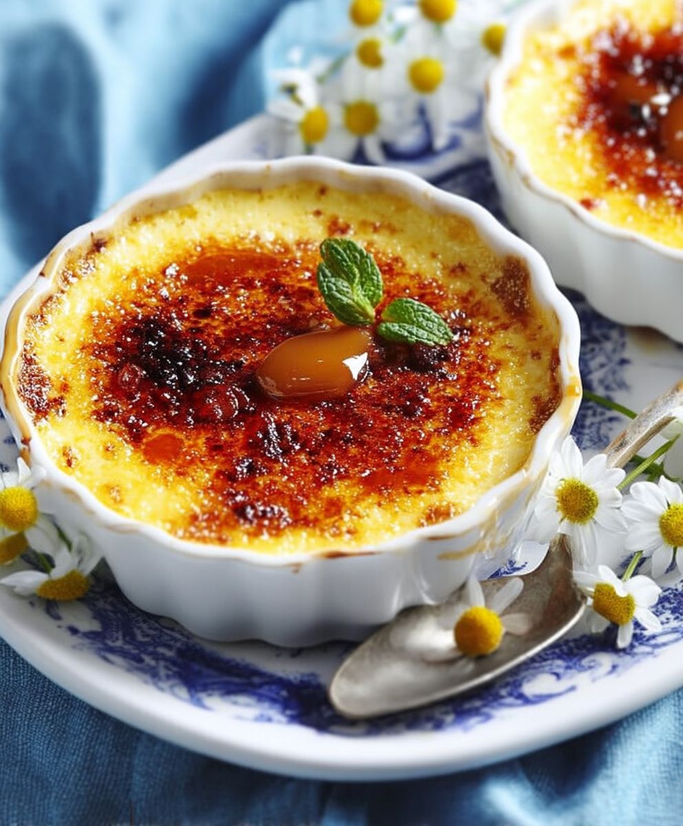 Creme aux oeufs vanillee