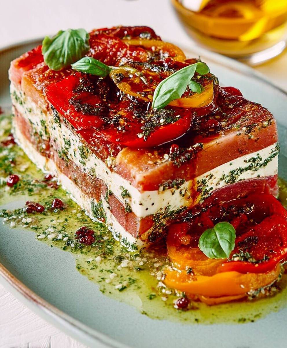 Terrine de poivrons facile