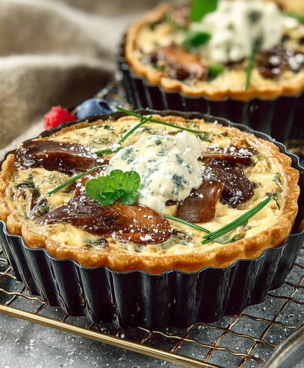 Tartelettes forestières sans pâte