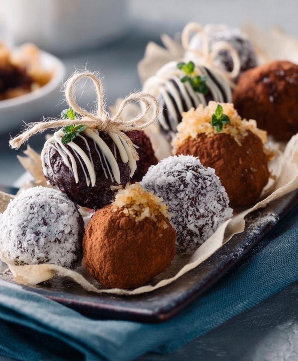 Truffes au chocolat maison