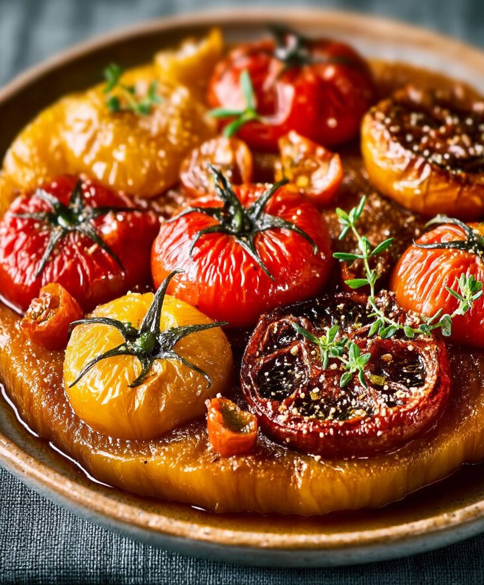 Tatin de tomates facile