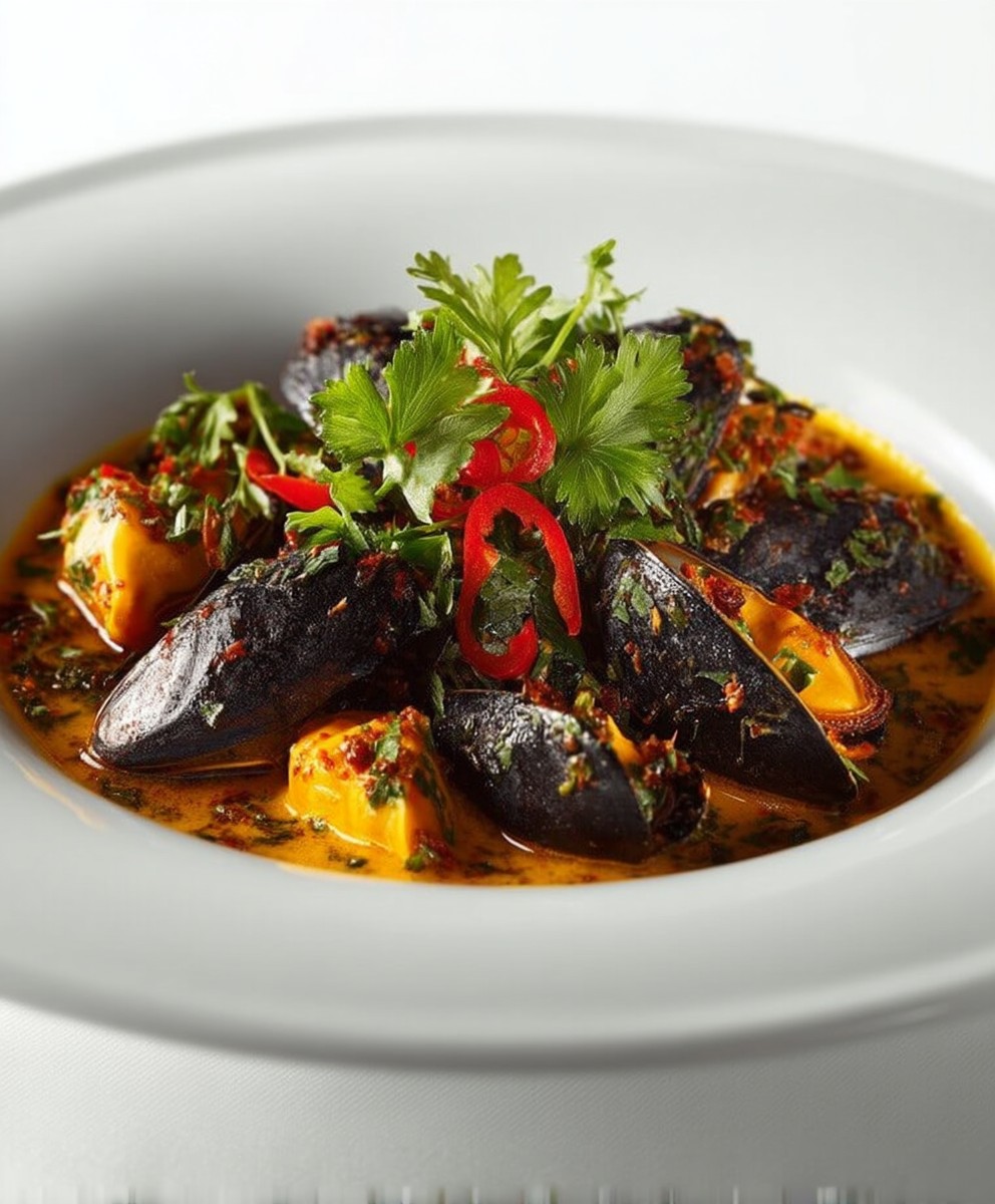 Mouclade curry facile