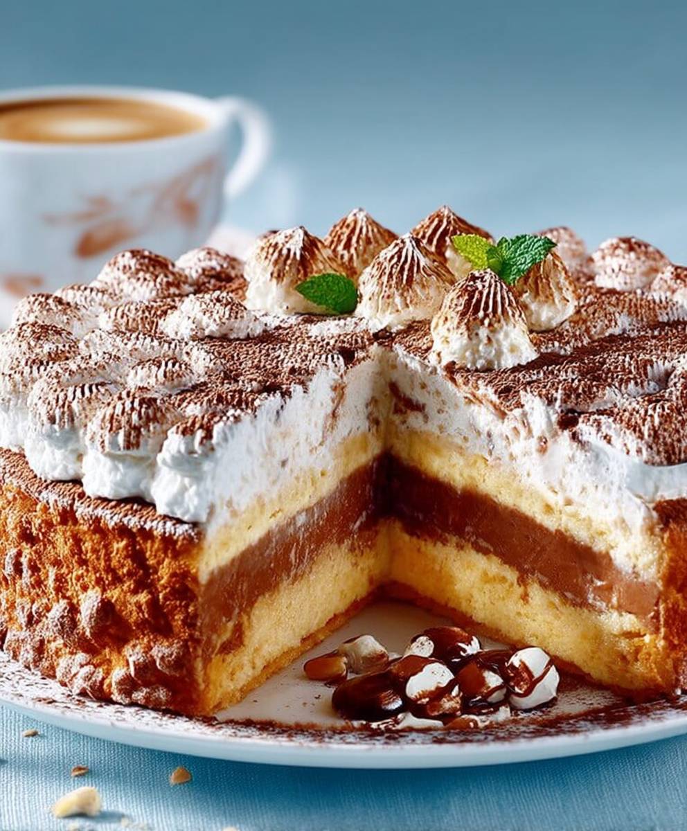 Gâteau cappuccino facile
