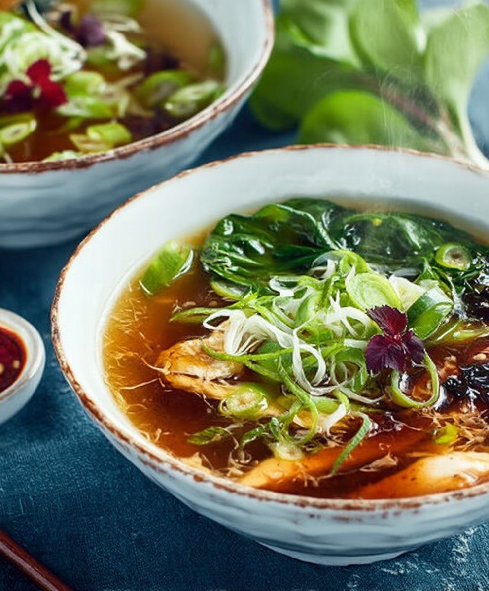 Soupe chinoise facile