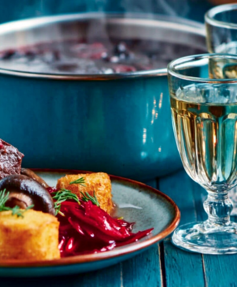 Boeuf aux champignons mijoté