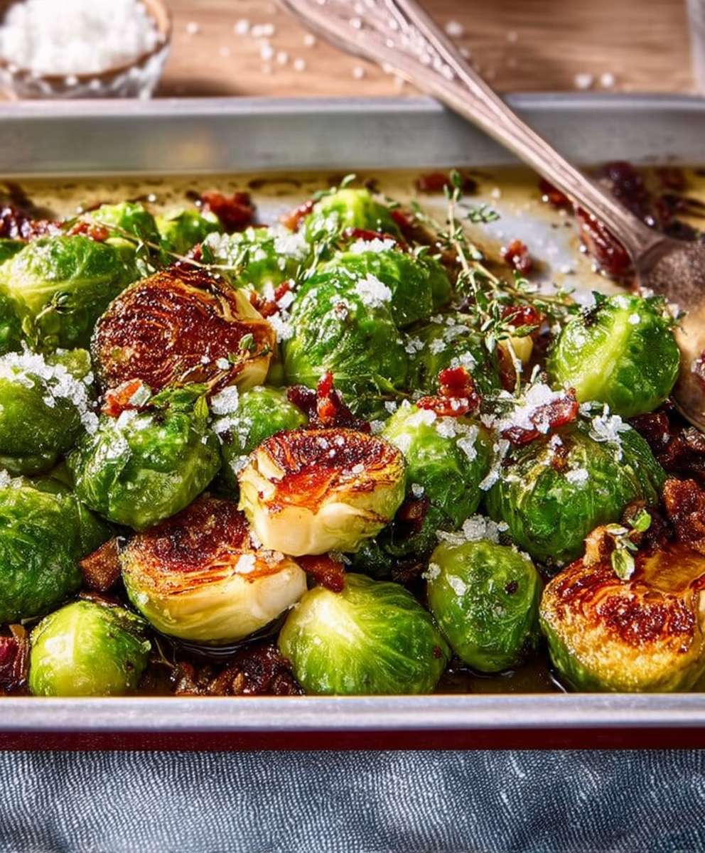 Choux de Bruxelles rôtis