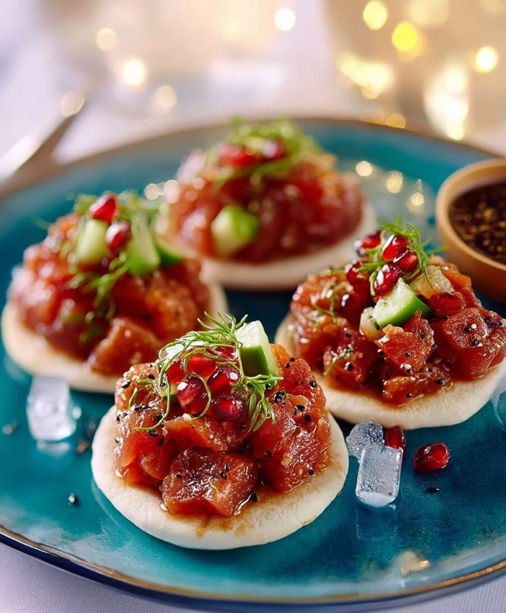 Tartare de thon exotique