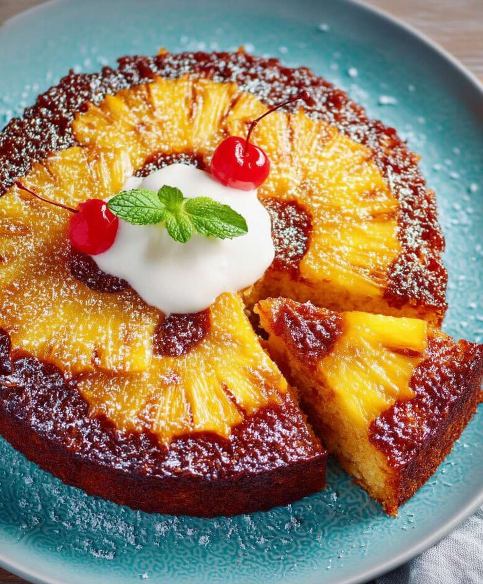 Gateau ananas facile