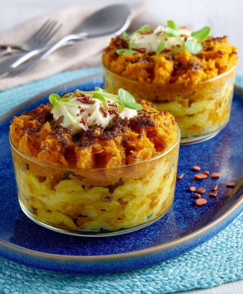 Parmentier patates douces