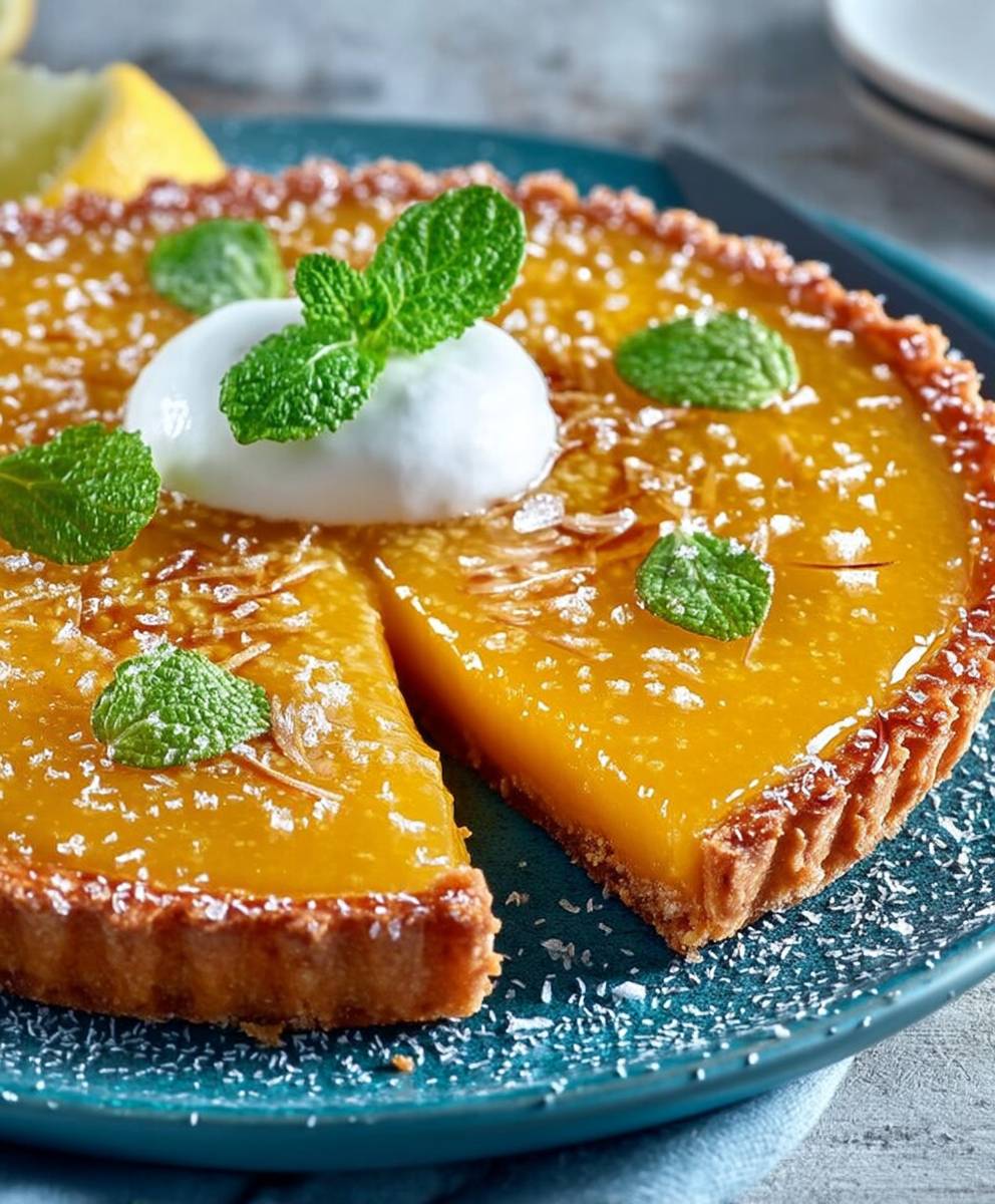 Tarte citronnée facile
