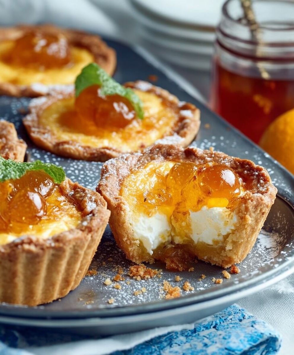 Tartelettes à l'orange