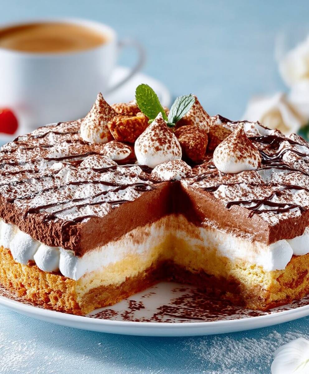 Gâteau cappuccino facile