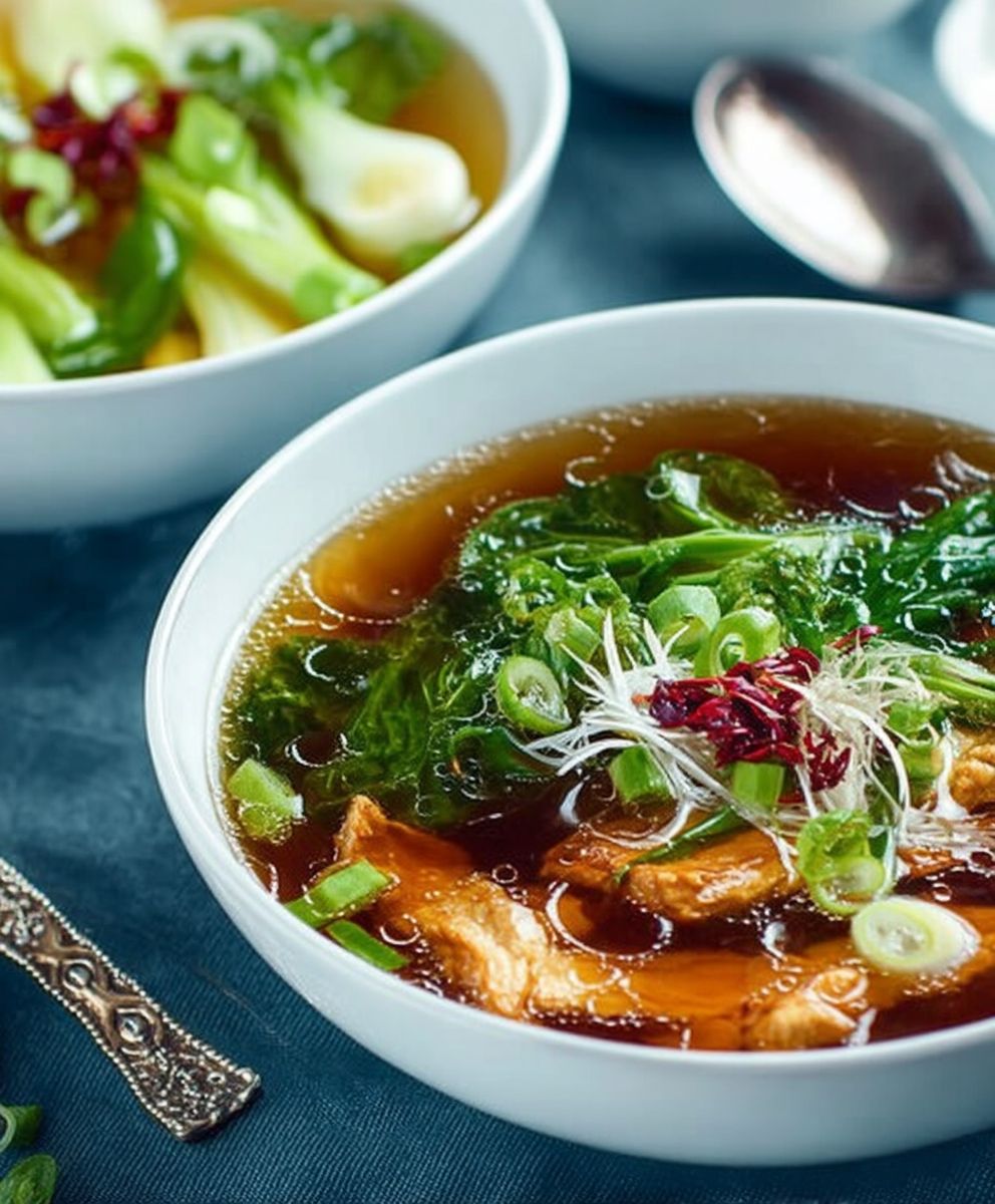 Soupe chinoise facile