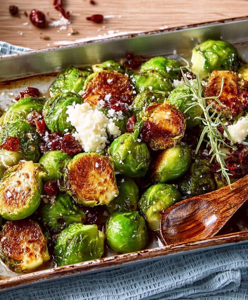 Choux de Bruxelles rôtis