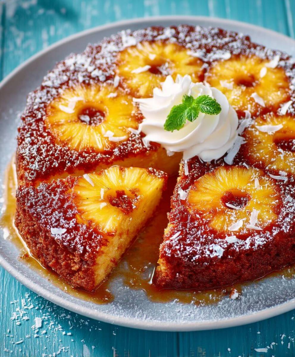 Gateau ananas facile