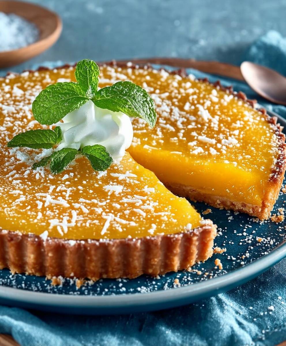 Tarte citronnée facile