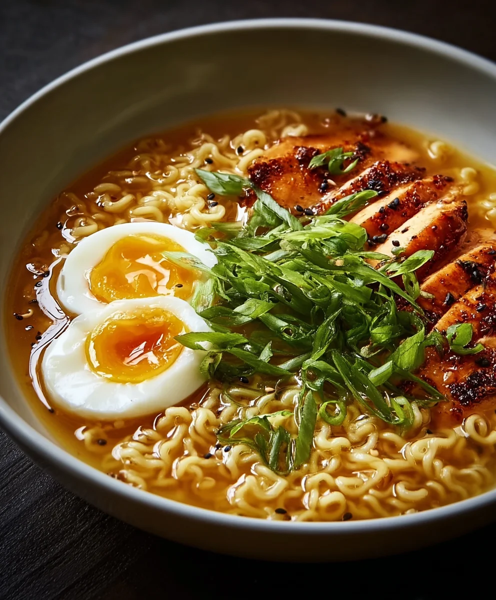 Ramen Poulet Facile : Confort Rapide en Quelques Minutes