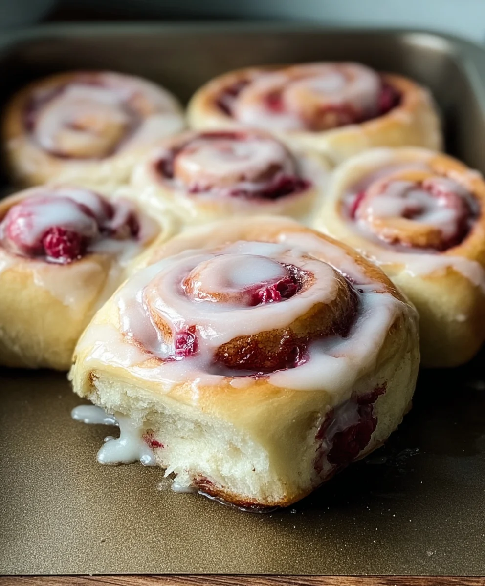 Roulés Cannelle Framboise & Glaçage Citron Irrésistibles