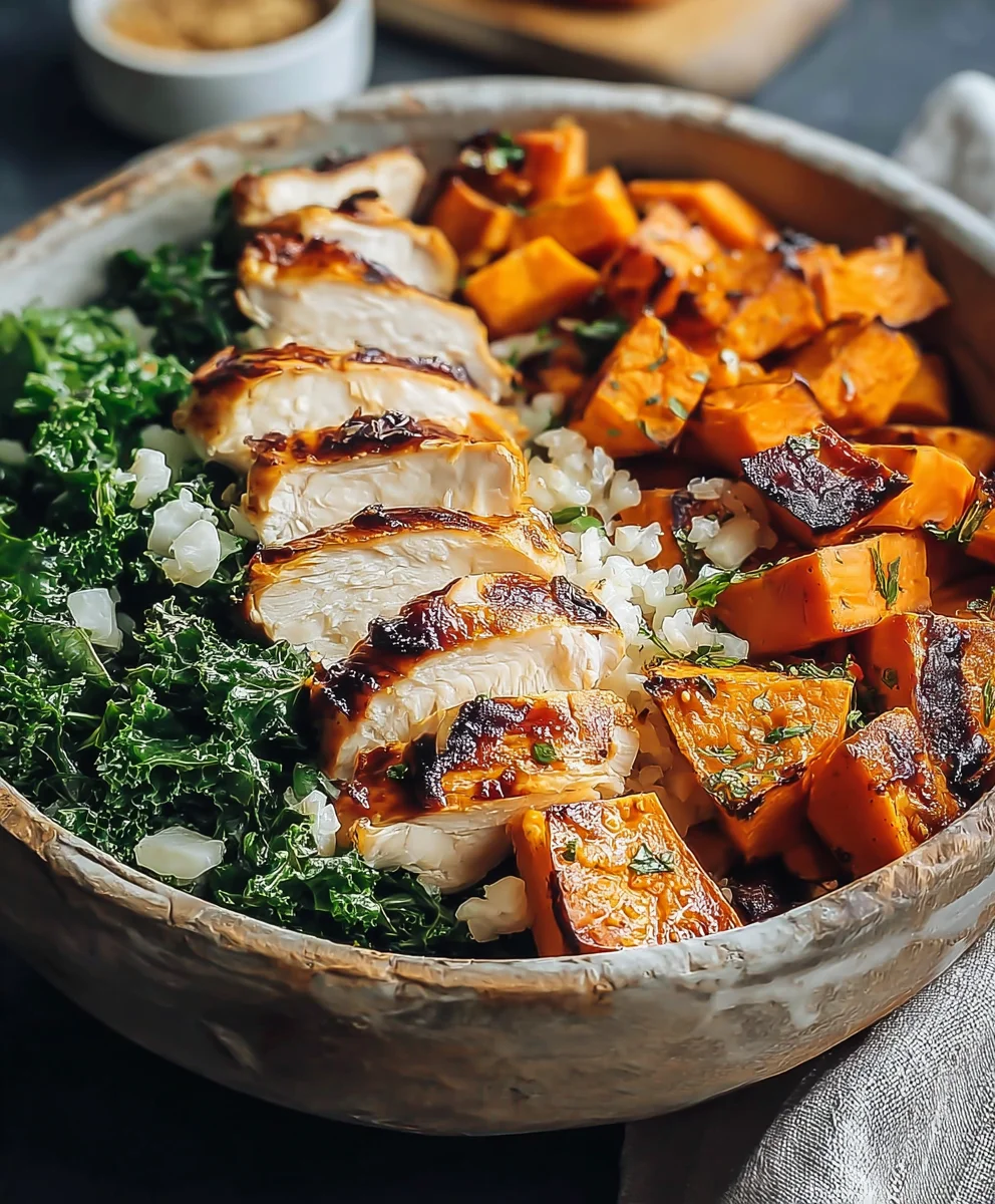 Bol Gourmand Poulet Patate Douce Rôtie & Ale Sans Alcool