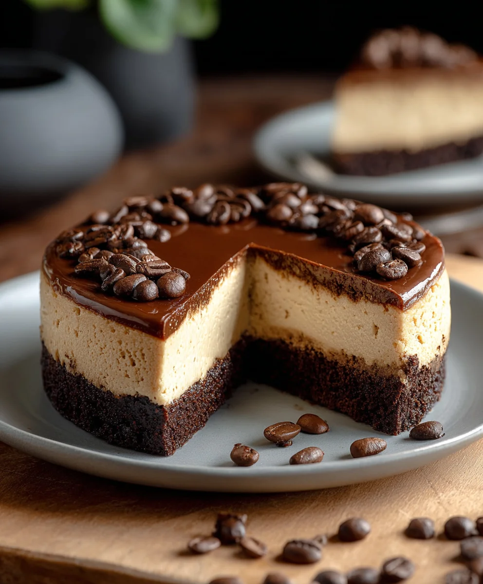 Cheesecake Brownie au Café : Le Dessert Ultime & Gourmand