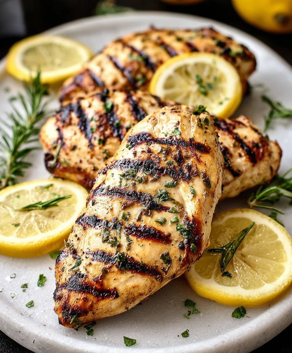 Poulet Grillé au Citron Parfait : Saveurs Estivales Garanties