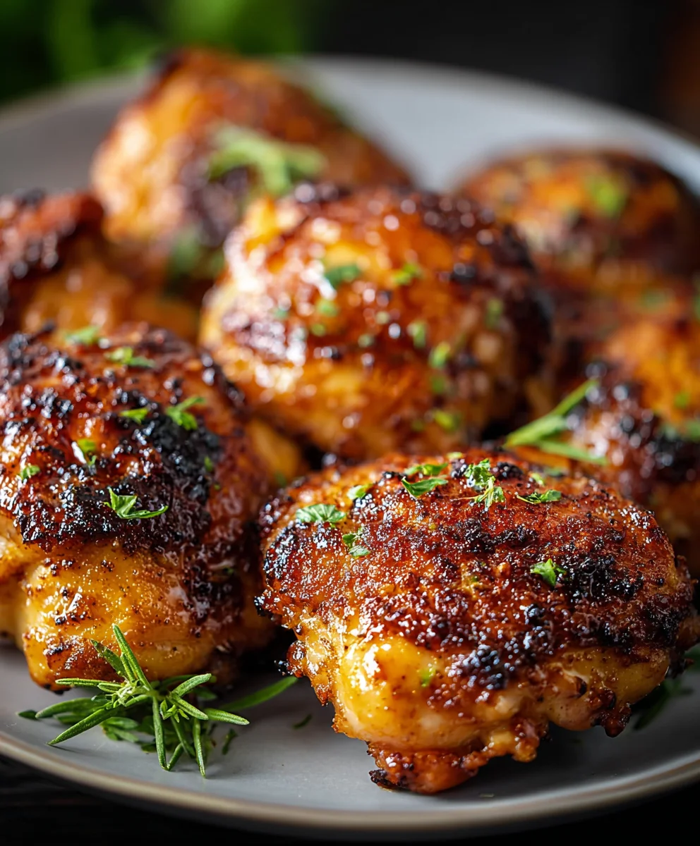 Cuisses de Poulet Croustillantes Air Fryer : Recette Facile & Rapide