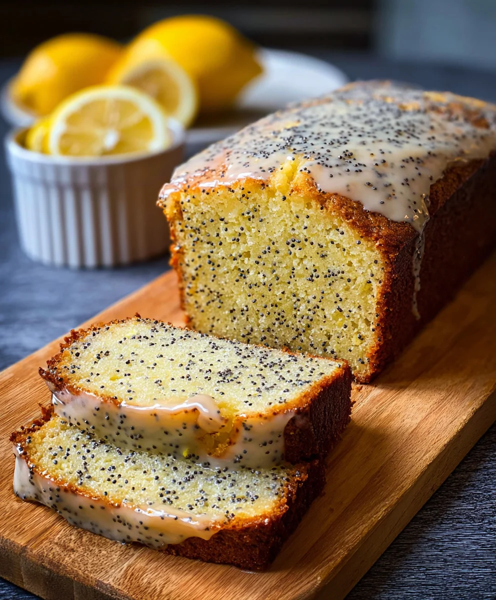 Cake pavot-citron irrésistible pour un brunch parfait