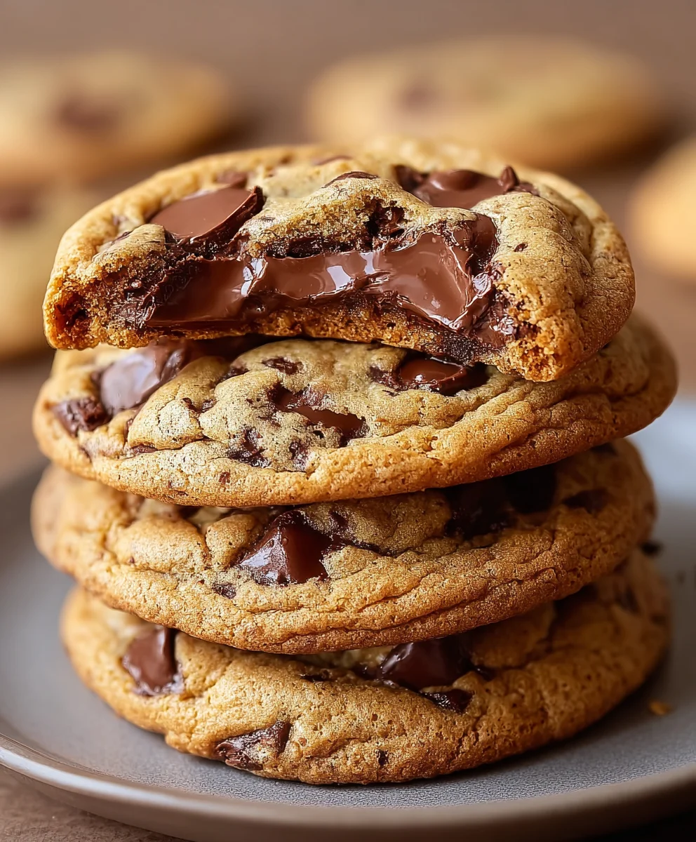 Les Meilleurs Cookies Beurre Noisette et Pépites de Chocolat