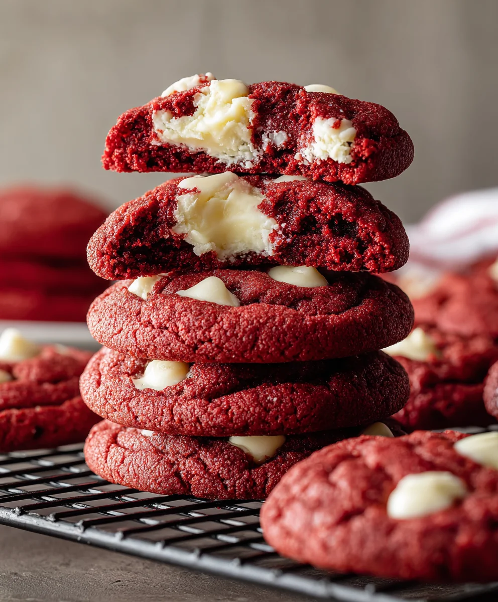 Cookies Red Velvet Cheesecake : Votre Nouvelle Obsession Sucrée