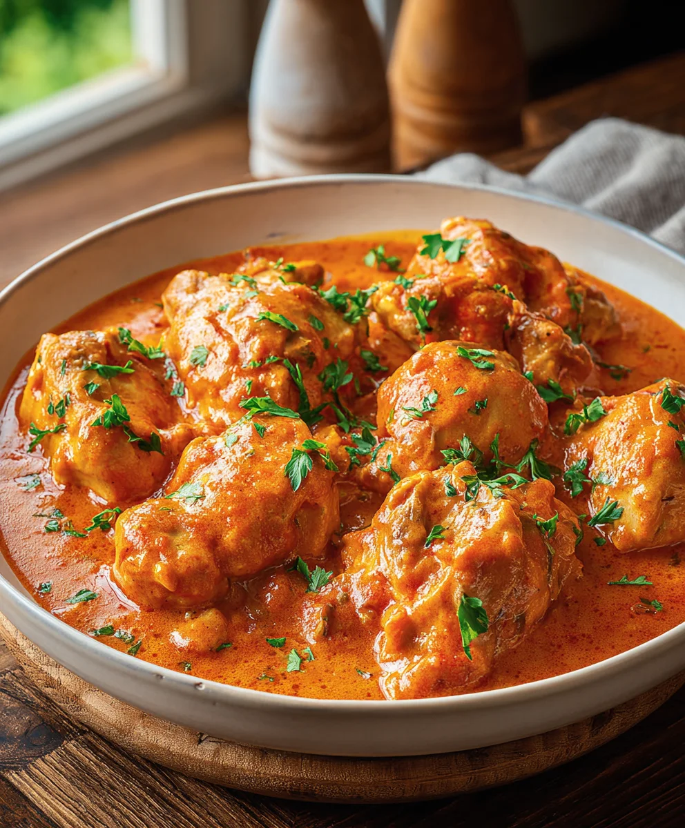 Recette Authentique de Poulet Paprikash Facile & Délicieuse