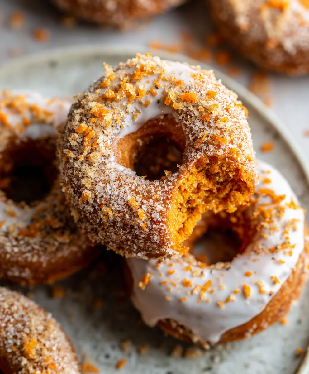 Délicieux Donuts Carotte Véganes: Recette Facile et Moelleuse