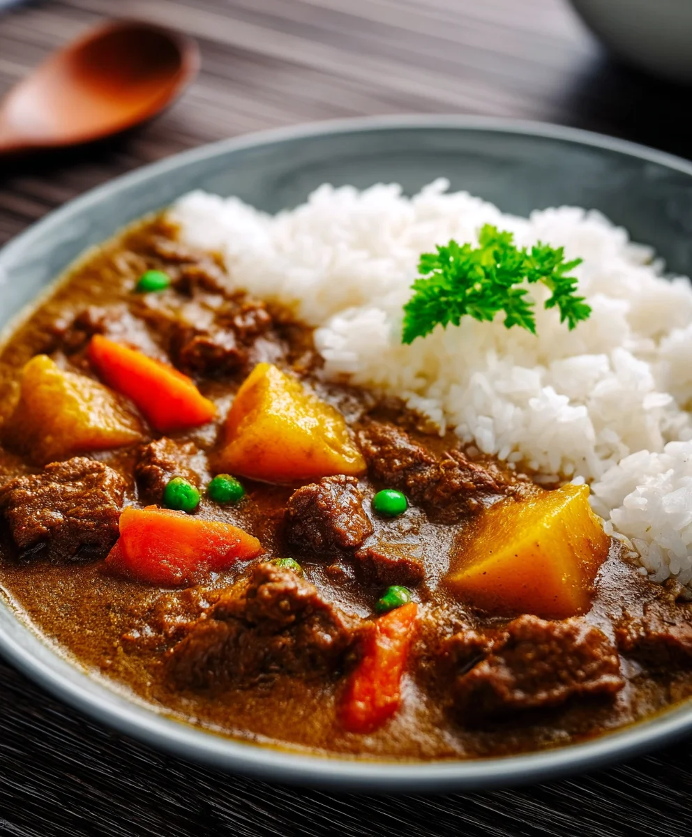Curry Japonais au Bœuf Fait Maison : Recette Irrésistible