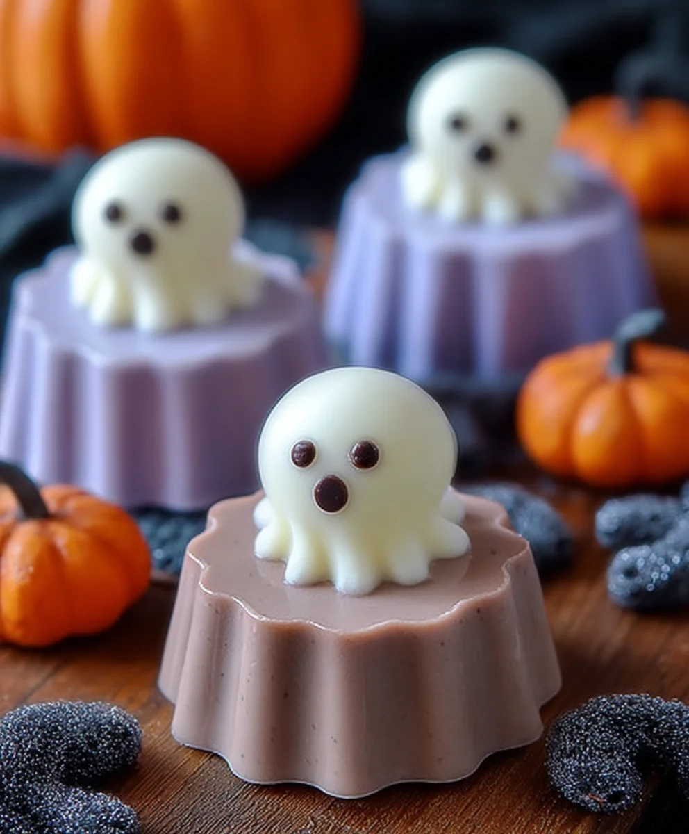 Recette de Mousse Fantômes Pastel Halloween Effrayants