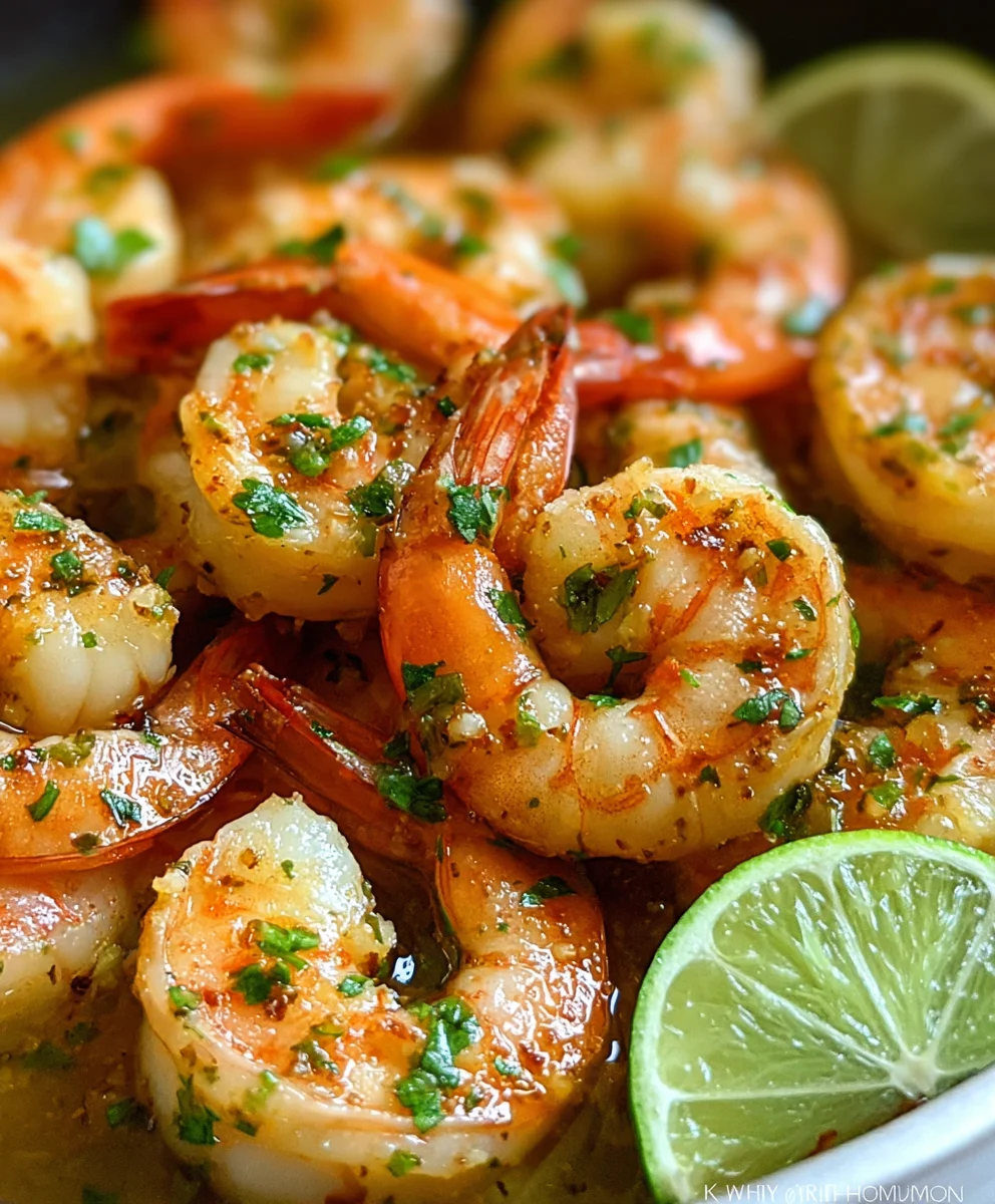 Crevettes Ail & Citron Vert : Recette Rapide et Savoureuse