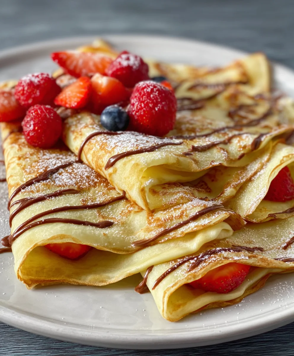 Recette de Crêpes Rapides & Faciles au Blender : Le Secret
