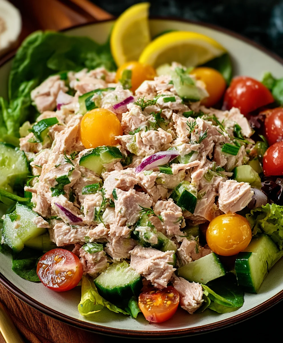 Découvrez la Meilleure Recette de Salade de Thon Maison Crémeuse