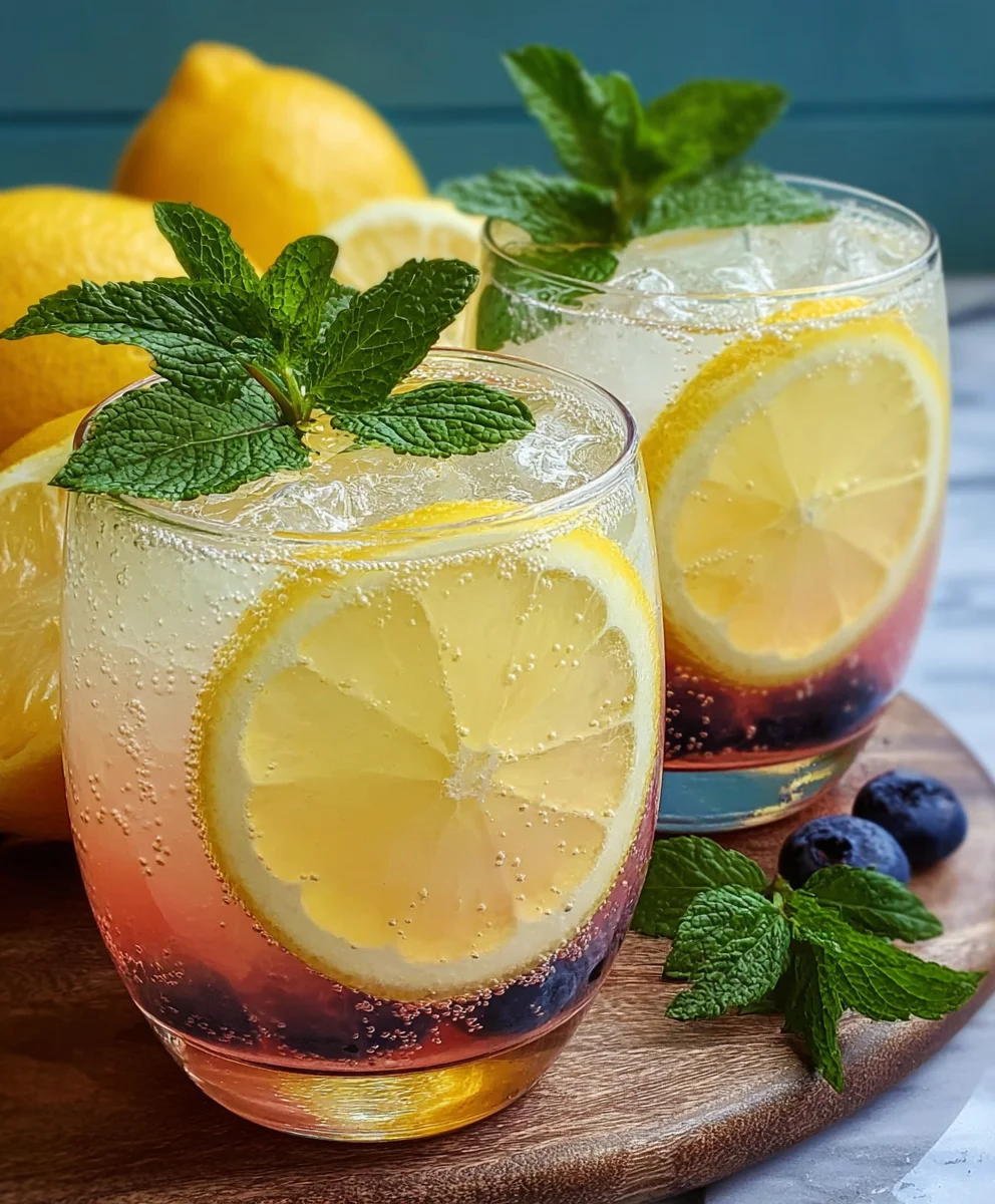 Limonade Pétillante & Rafraîchissante : Le Mocktail d'Été Parfait