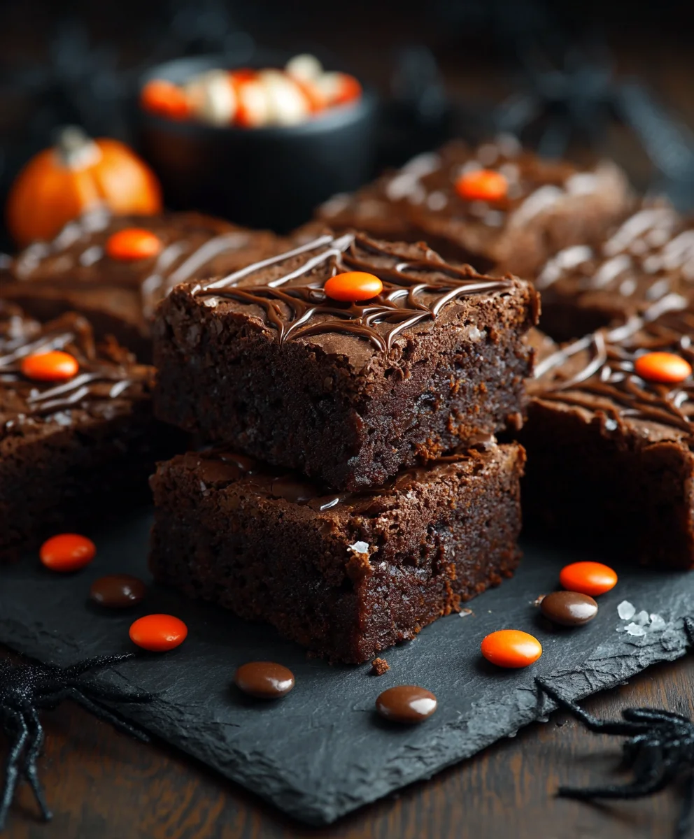 Brownies Halloween faciles : la recette effrayante et délicieuse