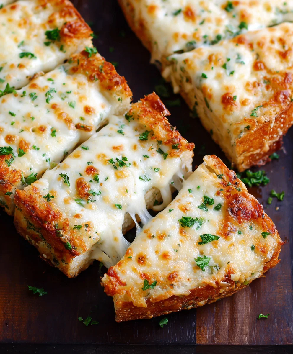 Pain à l'Ail Gratiné au Fromage : La Meilleure Recette Maison