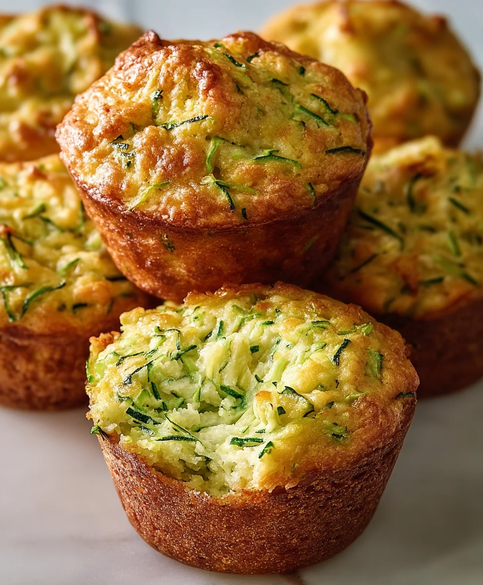 Muffins Courgettes Cheddar Irrésistibles pour le Brunch