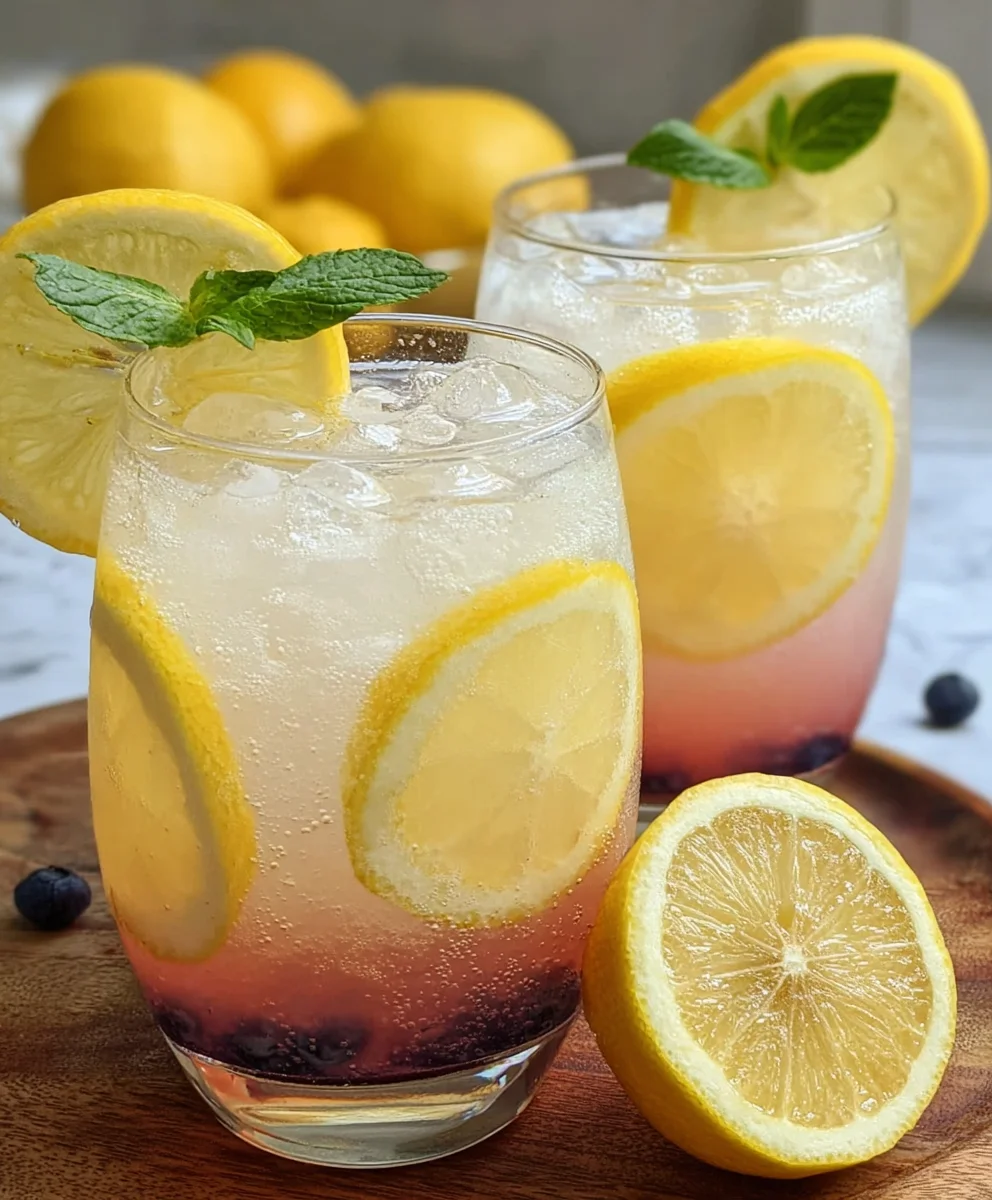Limonade Pétillante & Rafraîchissante : Le Mocktail d'Été Parfait