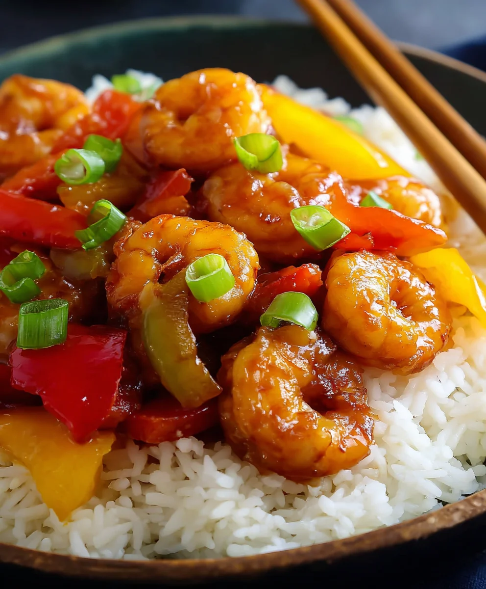 Crevettes Aigres-Douces Asiatiques: Une Recette Irrésistible