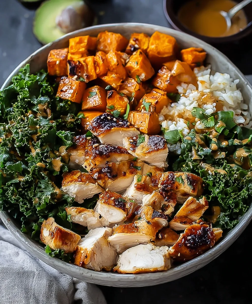 Bol Gourmand Poulet Patate Douce Rôtie & Ale Sans Alcool