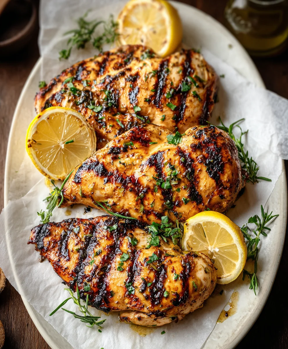 Poulet Grillé au Citron Parfait : Saveurs Estivales Garanties