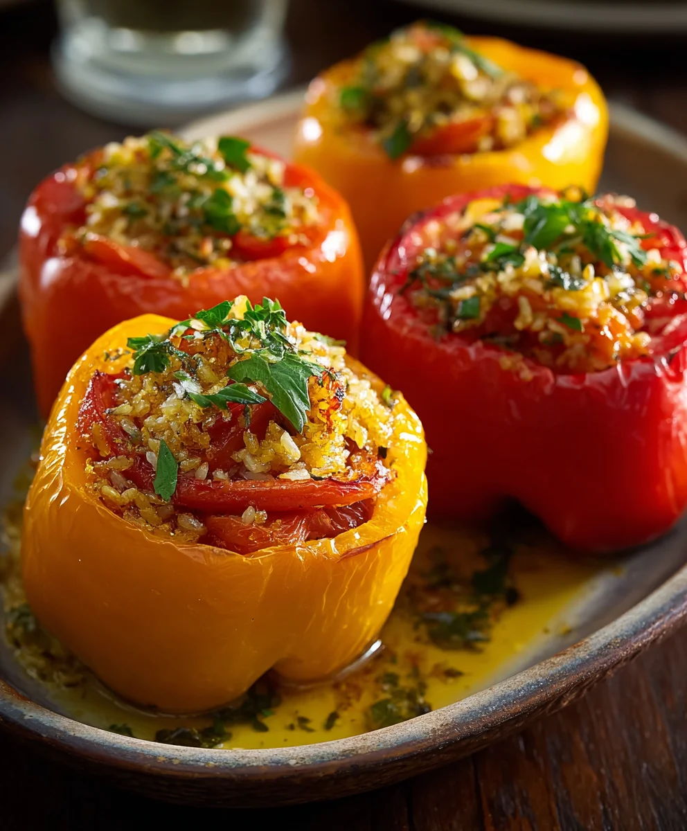 Poivrons Farcis Faciles : Recette Rapide et Savoureuse