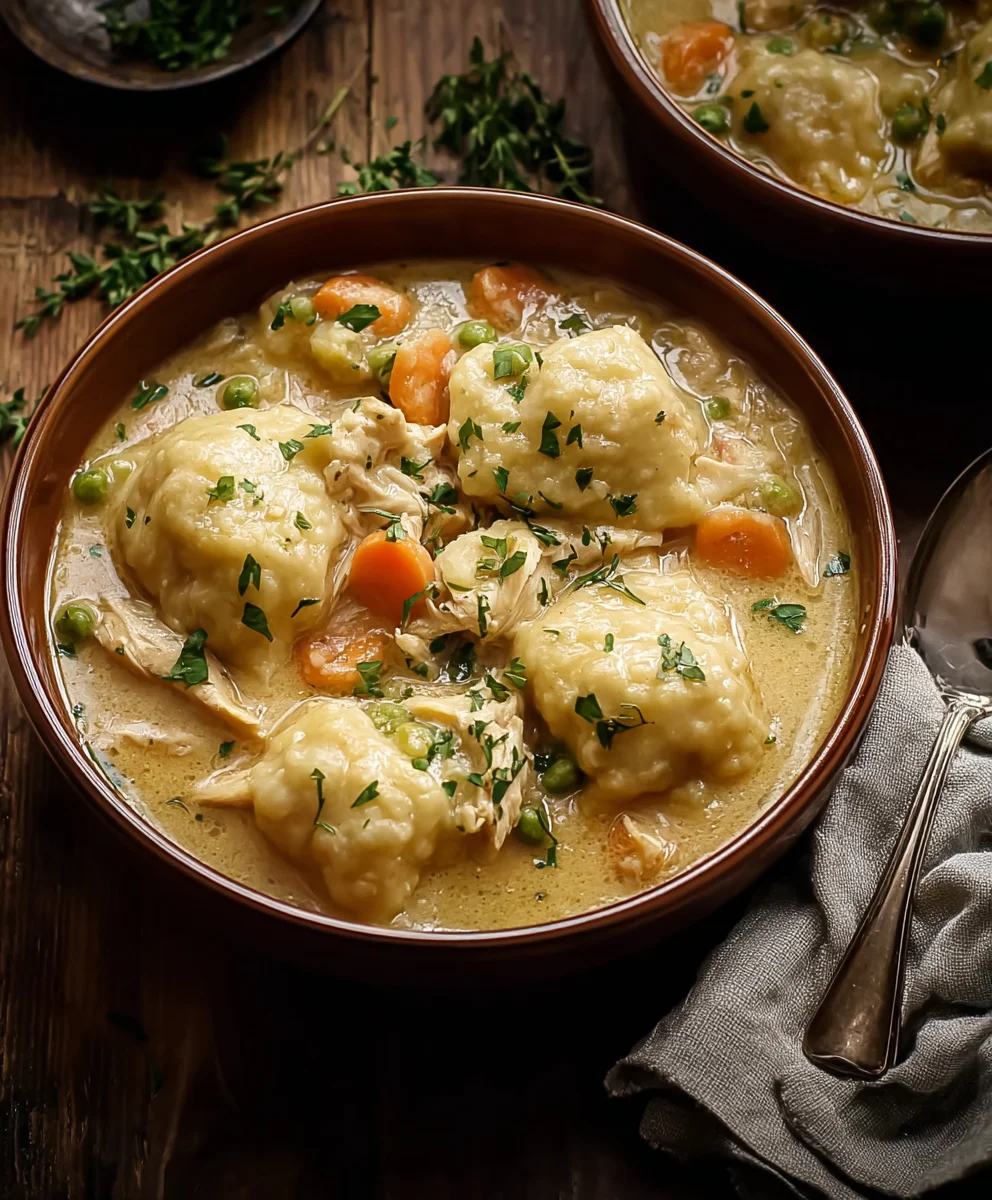 Poulet et quenelles mijotées : Recette facile et réconfortante