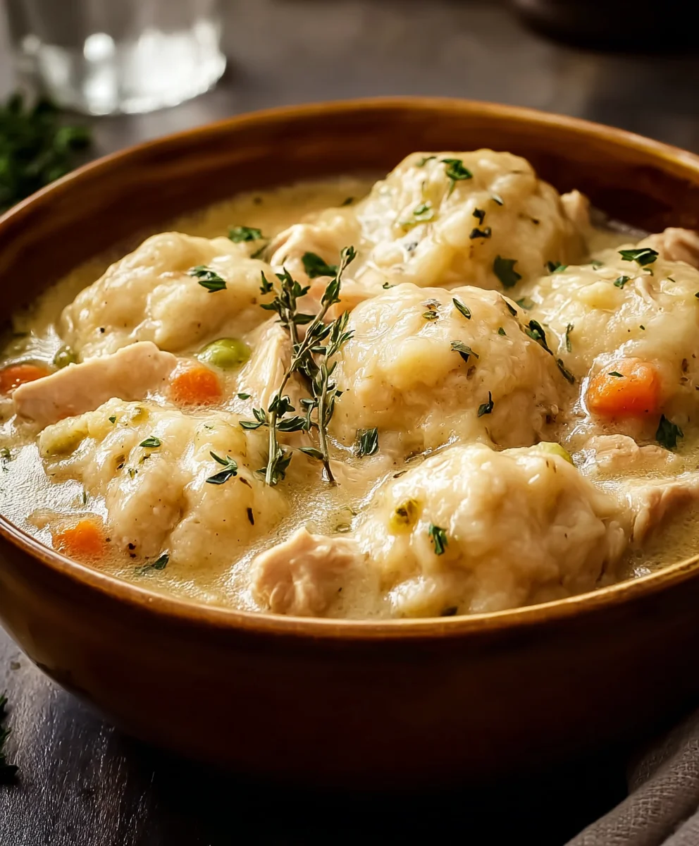 Poulet et quenelles mijotées : Recette facile et réconfortante