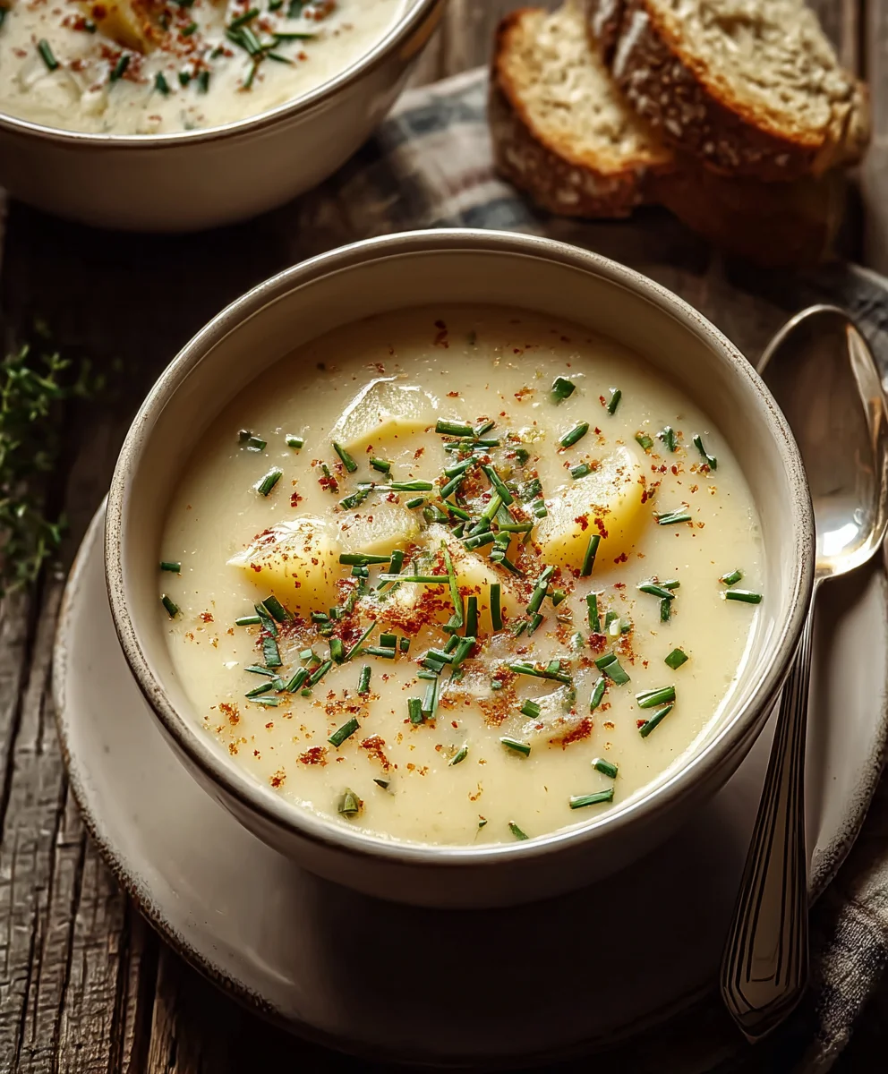 Soupe de Pommes de Terre Parfaite : Classique Réconfortant