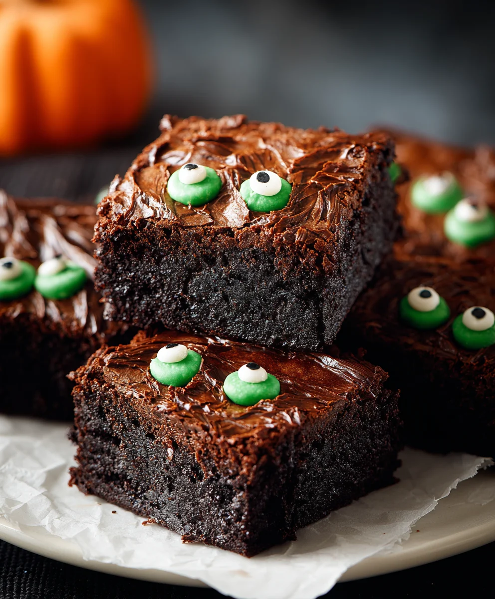 Brownies Halloween : Recettes Incontournables